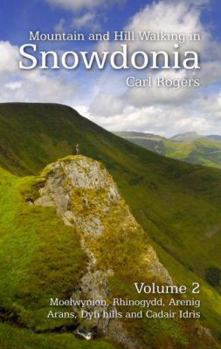 Paperback Mountain and Hill Walking in Snowdonia: v. 2 Book