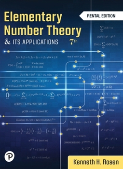 Hardcover Elementary Number Theory & Its Applications (7th Edition) RENTAL EDITION Book