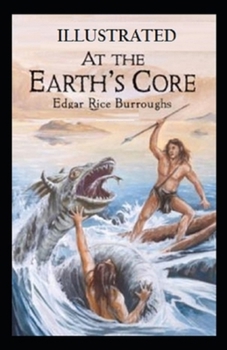 Paperback At the Earth's Core Illustrated Book