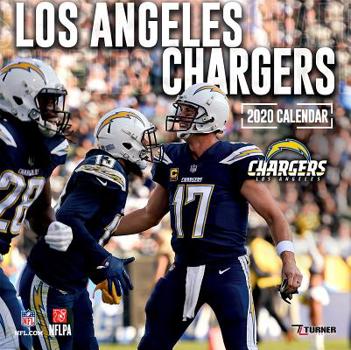 Calendar Los Angeles Chargers: 2020 12x12 Team Wall Calendar Book