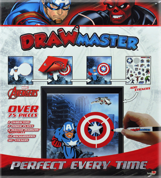 Paperback Drawmaster Marvel Avengers: Captain America and Red Skull (Starter Set) Book