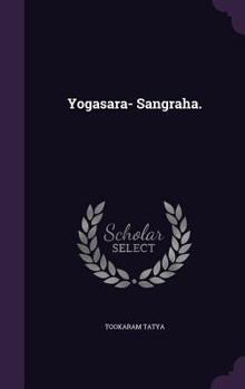 Hardcover Yogasara- Sangraha. Book