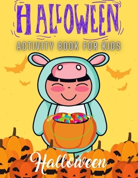 Paperback Halloween Avtivity Book for Kids Book