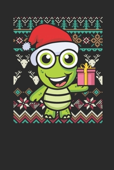 Ugly Christmas - Turtle: Blank Lined Notebook / Journal (6 X 9 -120 Pages) – Ugly Christmas Gift Idea