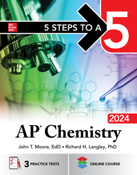 Paperback 5 Steps to a 5: AP Chemistry 2024 Book