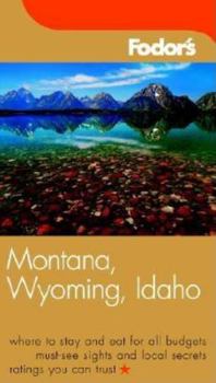 Paperback Montana, Wyoming and Idaho Book