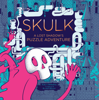 Hardcover Skulk: A Lost Shadow's Puzzle Adventure Book