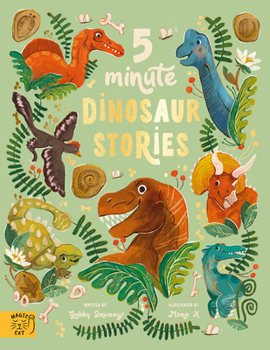 Hardcover 5 Minute Dinosaur Stories Book