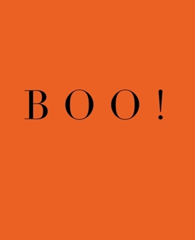 Boo!: A decorative Halloween book | Stack deco books together to create a custom Halloween phrase or message in any room | Perfect for party tables, ... design styling (Holiday Celebrations)