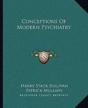 Paperback Conceptions Of Modern Psychiatry Book