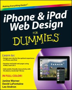 Paperback iPhone and iPad Web Design for Dummies Book
