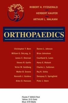 Hardcover Orthopaedics Book