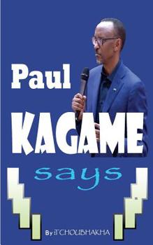 Paperback Paul KAGAME Says Book