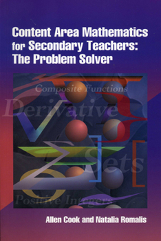 Paperback Content Area Mathematics for Secondary Teachers: The Problem Solver Book