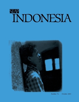 Paperback Indonesia Journal: October 2003 Book
