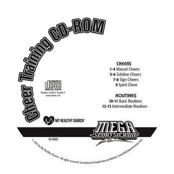 MEGA Sports Camp Cheer Training DVD and CD-ROM