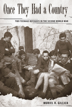 Paperback Once They Had a Country: Two Teenage Refugees in the Second World War Book