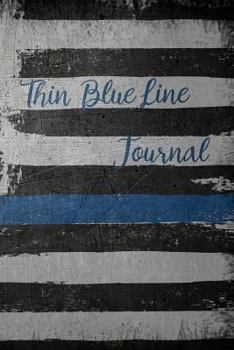 Paperback Thin Blue Line Journal Book