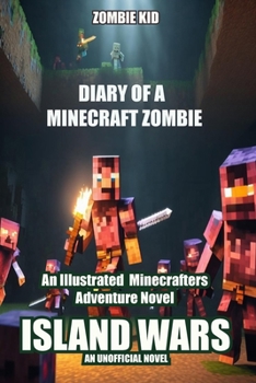 Paperback Diary of a Minecraft Zombie: Island Wars Book