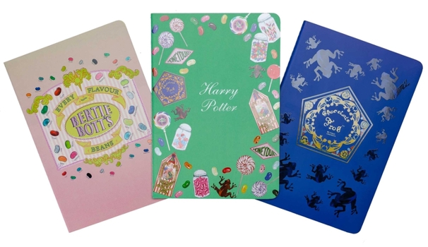 Paperback Harry Potter: Honeydukes Planner Notebook Collection (Set of 3): (Harry Potter School Planner School, Harry Potter Gift, Harry Potter Stationery, Unda Book
