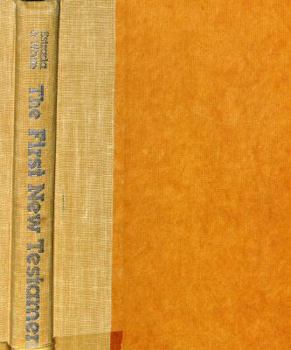 Hardcover The First New Testament Book