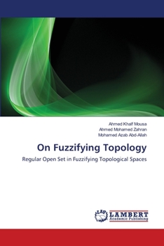Paperback On Fuzzifying Topology Book