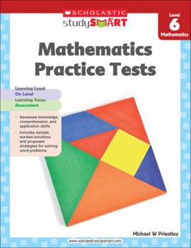 Paperback Mathematics Practice Tests, Level 6 Book