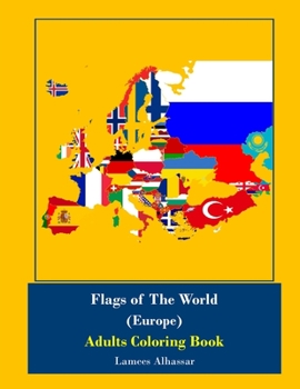 Paperback Flags Of The World (Europe) Adults Coloring Book