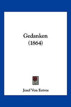 Paperback Gedanken (1864) [German] Book