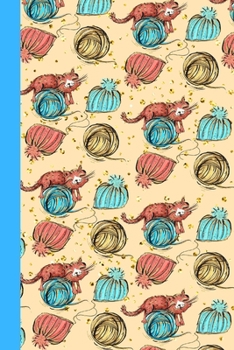 I love knitting: Unique 6x9 Lined Journal, Notebook To Record Your Thoughts, Blank Lined Diary, 120 pages Beautifully Designed Soft Cover, Perfect Gift for Needlework Lovers!