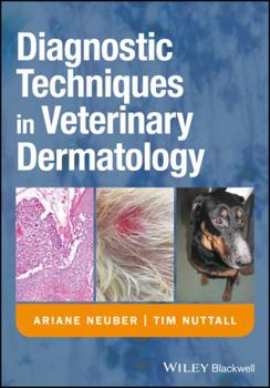 Paperback Diagnostic Techniques in Veterinary Dermatology Book