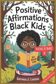 Paperback Positive Affirmations for Black Kids Volume 2 Book