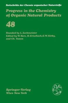 Fortschritte Der Chemie Organischer Naturstoffe 48 / Progress in the Chemistry of Organic Natural Products