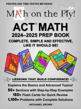 Paperback Math on the Fly: ACT Math (2024-2025 ACT Math Prep Book) Book