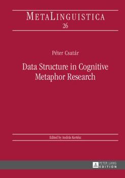 Hardcover Data Structure in Cognitive Metaphor Research Book