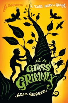 Hardcover In a Glass Grimmly Book