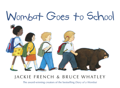 Paperback Wombat Goes to School Book