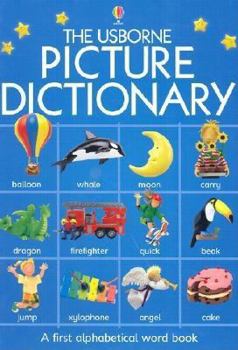 Hardcover The Usborne Picture Dictionary Book