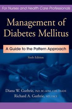 Hardcover Management of Diabetes Mellitus: A Guide to the Pattern Approach Book