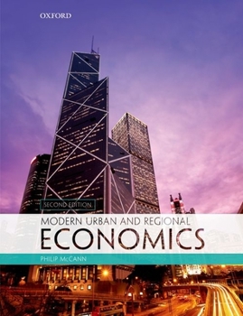 Paperback Modern Urban and Regional Economics Book