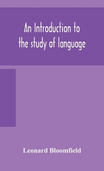 Hardcover An introduction to the study of language Book