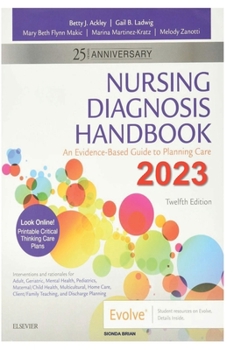 Paperback Nursing Diagnosis 2023: An Evidence Based Planning Care Guide Book