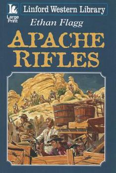 Paperback Apache Rifles [Large Print] Book