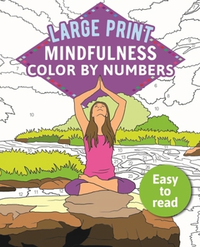 Mindfulness Coloring Book for Adults ( In Large Print) [Book]