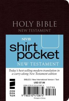 Imitation Leather Shirt Pocket New Testament-NIV Book