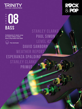 Paperback Trinity Rock & Pop 2018 Bass: Grade 8 Book