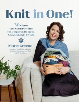 Paperback Knit in One!: 30 Clever One-Skein Patterns for Gorgeous Beanies, Socks, Shawls & More&#65279; Book