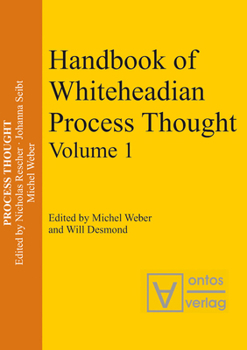 Hardcover Handbook of Whiteheadian Process Thought Book