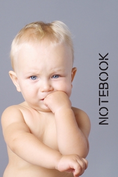 Paperback journal: journal notebook with beautiful baby cover (journal book) model 6: Lined journal,120 pages,6x9, Soft cover, Matte fini Book