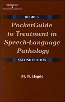 Paperback Hegde's Pocketguide to Treatment in Speech-Language Pathology Book